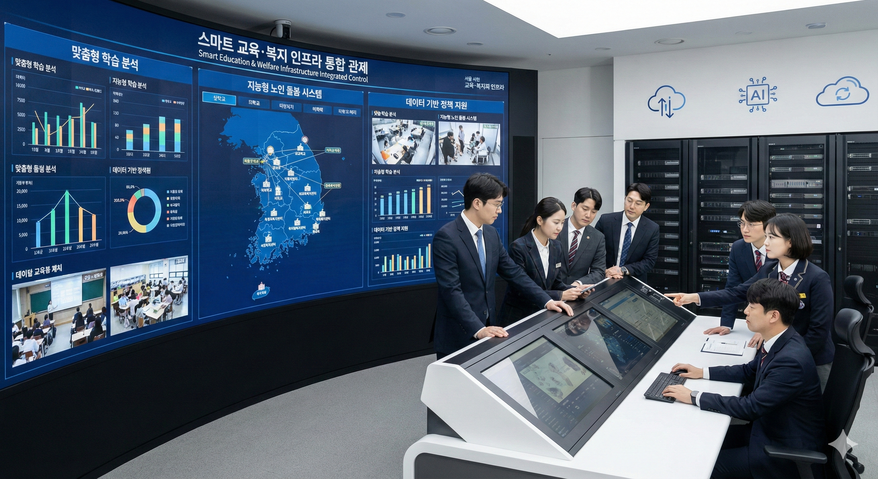 스마트 교육·복지 시스템 인프라 구축 전문성